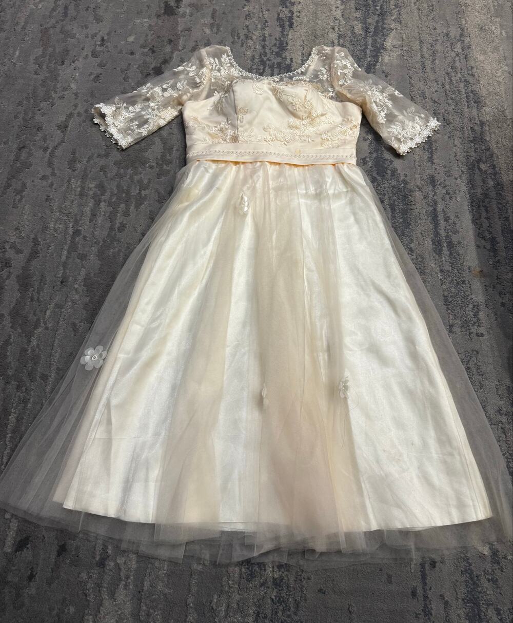 Wedding Dress with veil nwt
